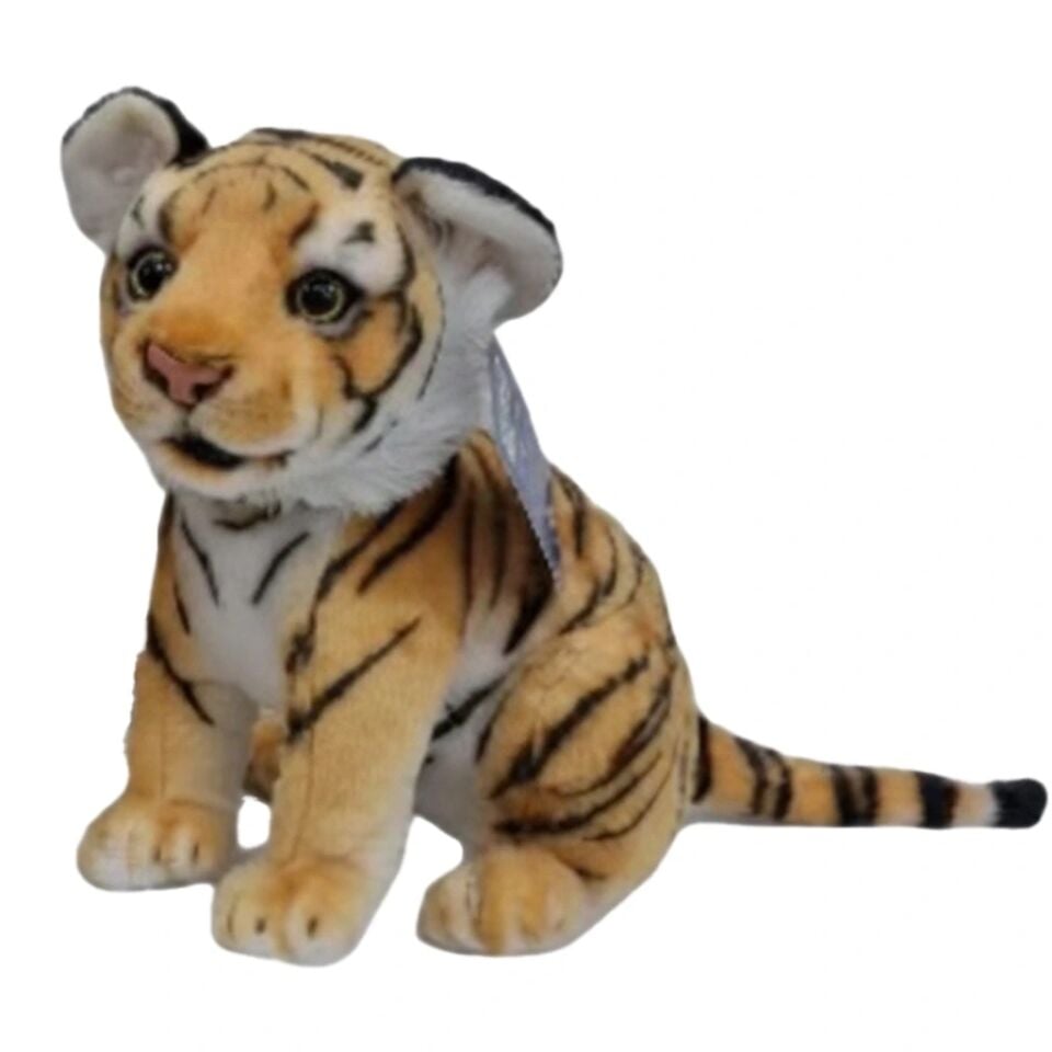 Halley Pelüş 43 Cm Oturan Kahverengi Kaplan