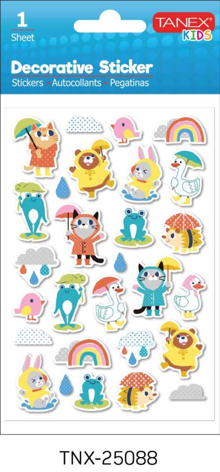 Tanex Tnx-25088 Gülen Yüzler Serisi Etiket