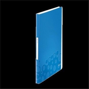 Leitz Active Wow Sunum Dosyası 40 Poşetli Metalik Mavi