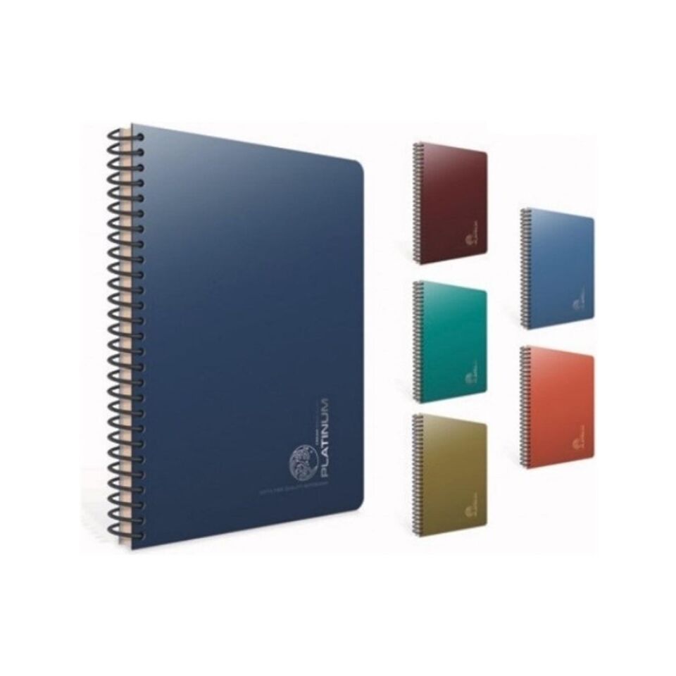 Gıpta Platinum Spiralli Pp Kapak Defter A4 100 Yaprak Çizgili