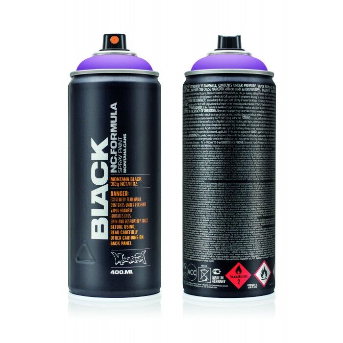 Montana Black Sprey Boya 400 Ml Monster BLK4020