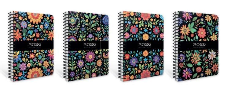 Gıpta 409-Ffk Flora 17x24 Günlük Ajanda