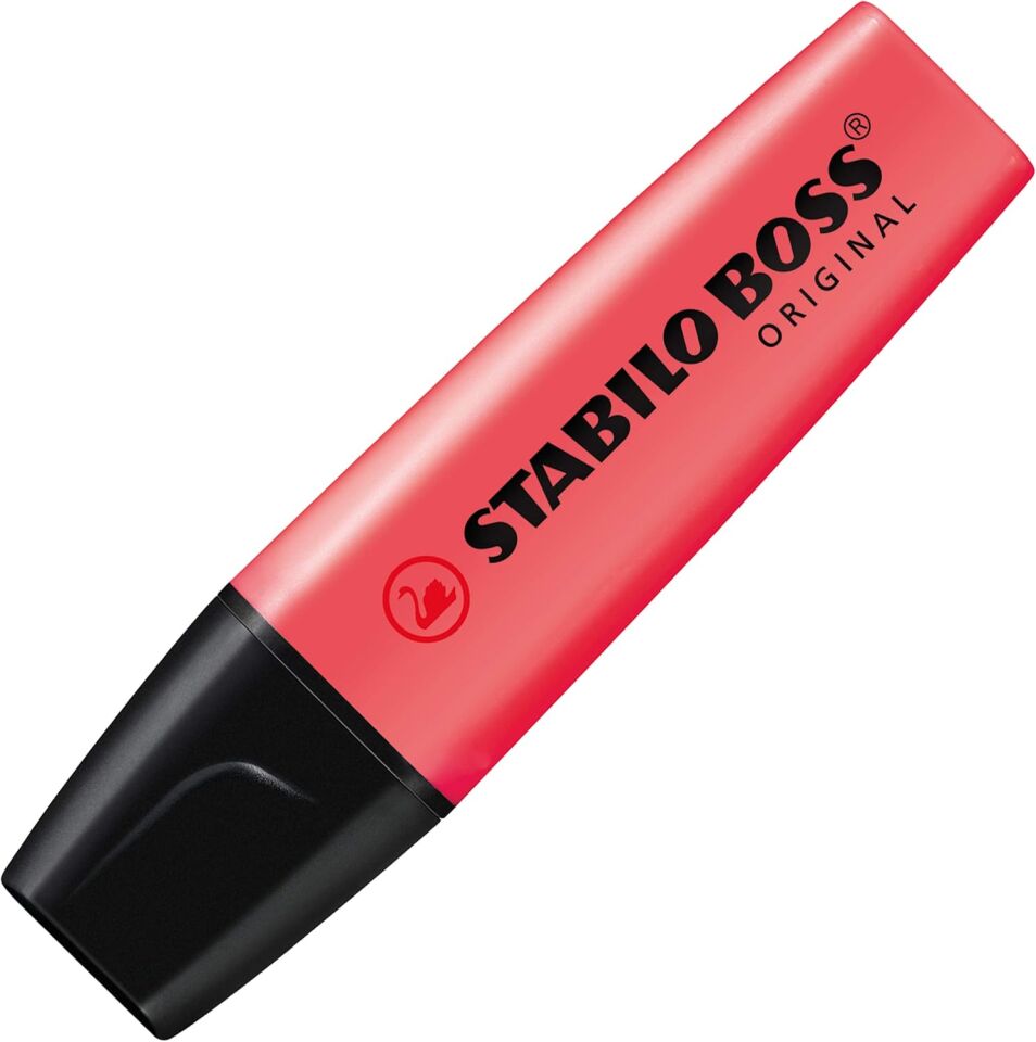 Stabilo Boss Original Kırmızı