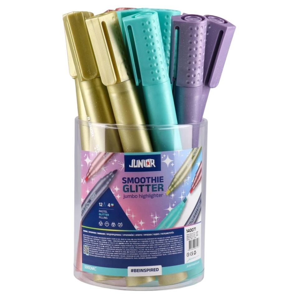 Junior 140071 Smoothie Glitter Jumbo Fosforlu Kalem