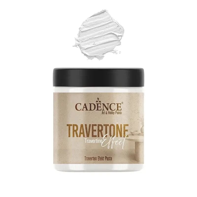 Cadence Traverten Efekt Pasta Trv-01 Beyaz 250 Ml