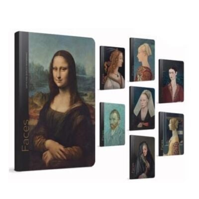 Gıpta Faces İp Dikişli Sert Kapak Defter 13x21 120 Yaprak Çizgili