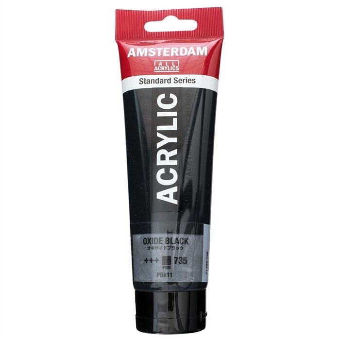 Amsterdam Standart Akrilik 120 Ml Oxyde Black