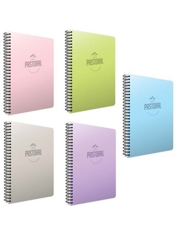 Gıpta Pastoral Spiralli Pp Kapak Defter A4 40 Yp Çizgili