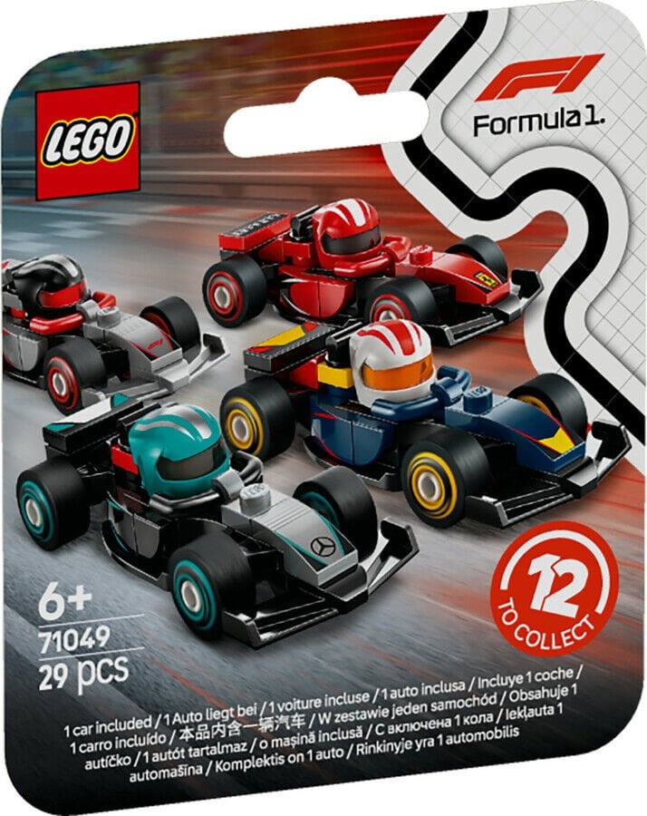 Lego F1 Koleksiyonluk Yarış Arabaları Araç Seti