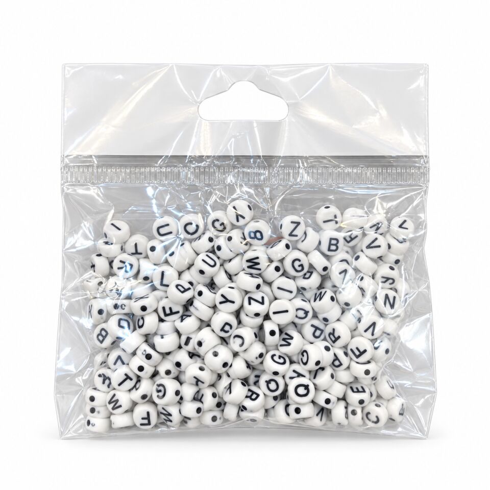 Damla Harf Boncuk 6 Mm 50 Gr