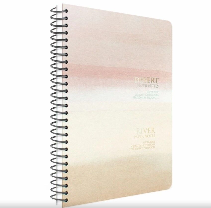 Gıpta Papernotes Spiralli Sert Kapak Defter 17x24 120 Yp Çizgii