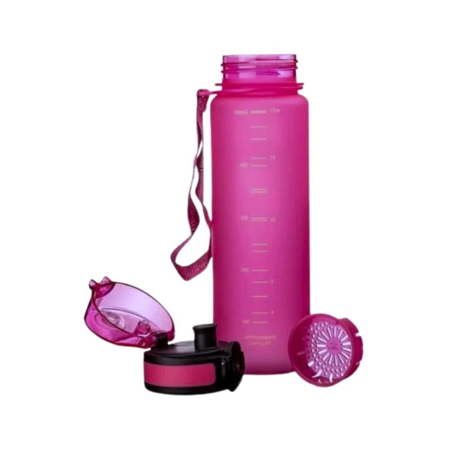 Uzspace 650 Ml Trıtan Matara Fuchsia Pembe