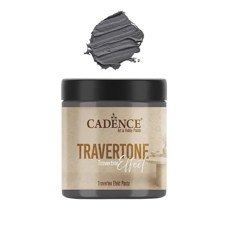 Cadence Traverten Efekt Pasta Trv-06 Antrasit 250 Ml