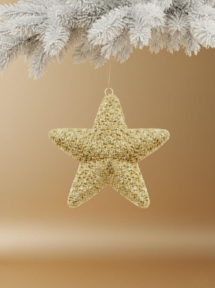 Astaş Simli Altin Yildiz 15 Cm