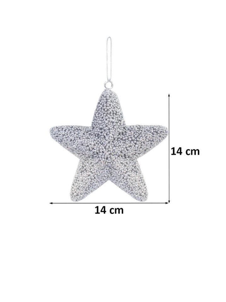 Astaş Simli Gümüs Yildiz 15 Cm