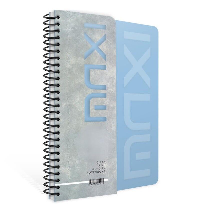 Gıpta Maxı Spiralli Seperatörlü Pp Kapak Defter A4 200 Yaprak 5+5