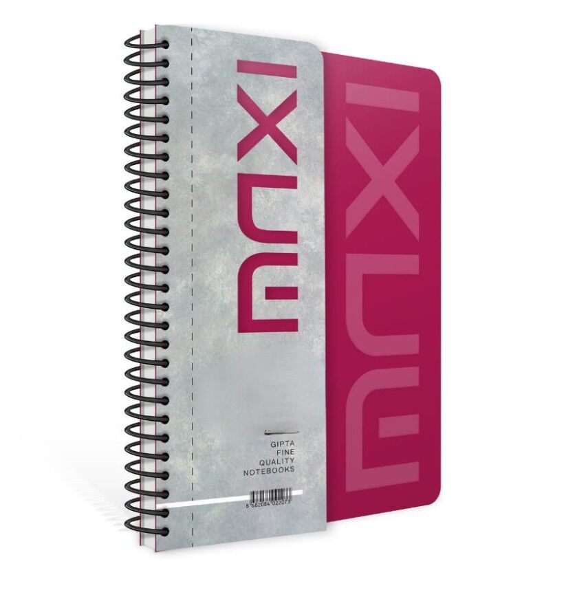 Gıpta Maxı Spiralli Seperatörlü Pp Kapak Defter A4 200 Yaprak 5+5