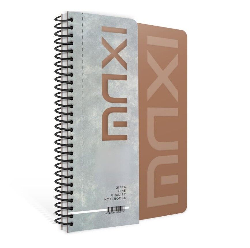Gıpta Maxı Spiralli Seperatörlü Pp Kapak Defter A4 200 Yaprak 5+5