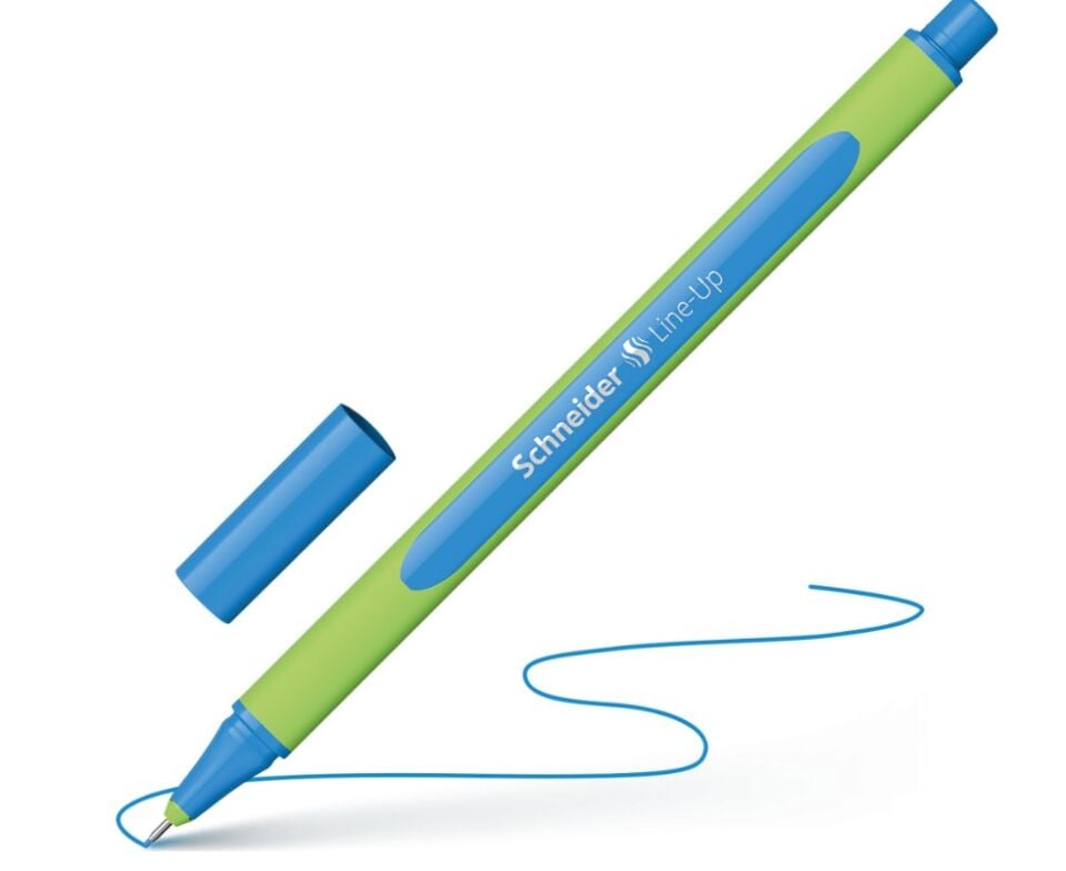 Schneider Line-Up Fiber Uçlu Kalem 0.4 Mm Okyanus Mavisi