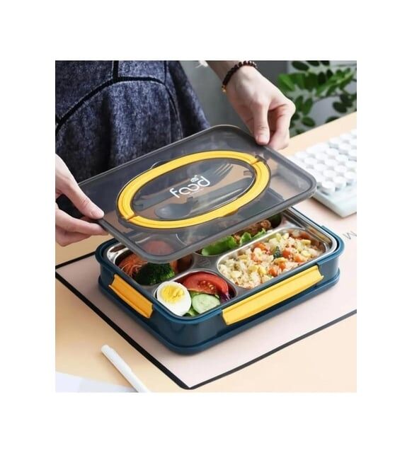 Vagonlife Lunch Box Çelik Red