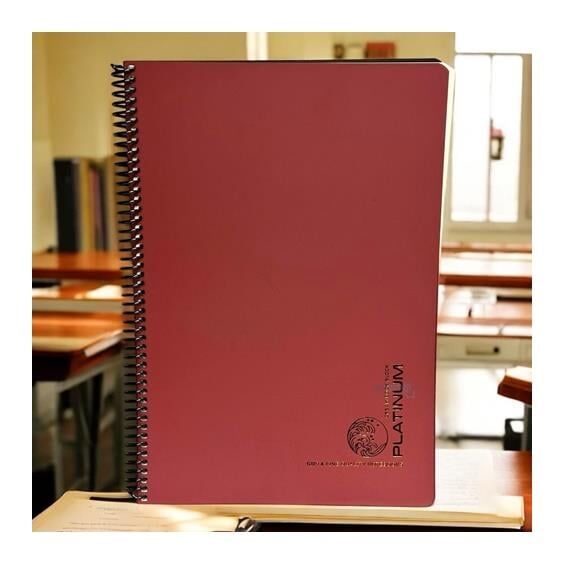 Gıpta Platinum Spiralli Pp Kapak Defter A4 80 Yaprak Çizgisiz