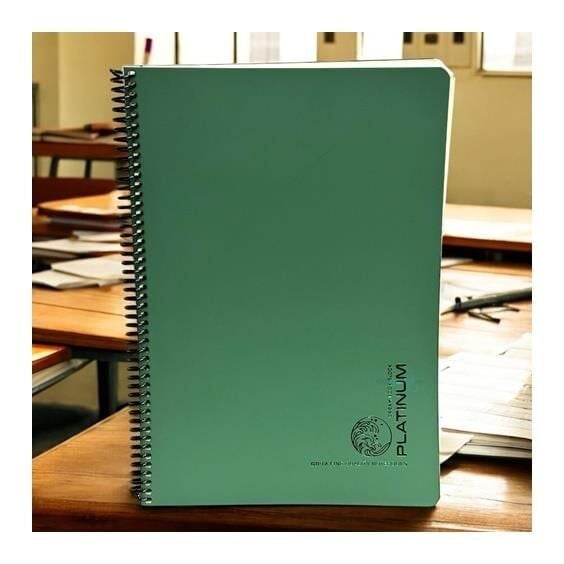 Gıpta Platinum Spiralli Pp Kapak Defter A4 80 Yaprak Çizgisiz