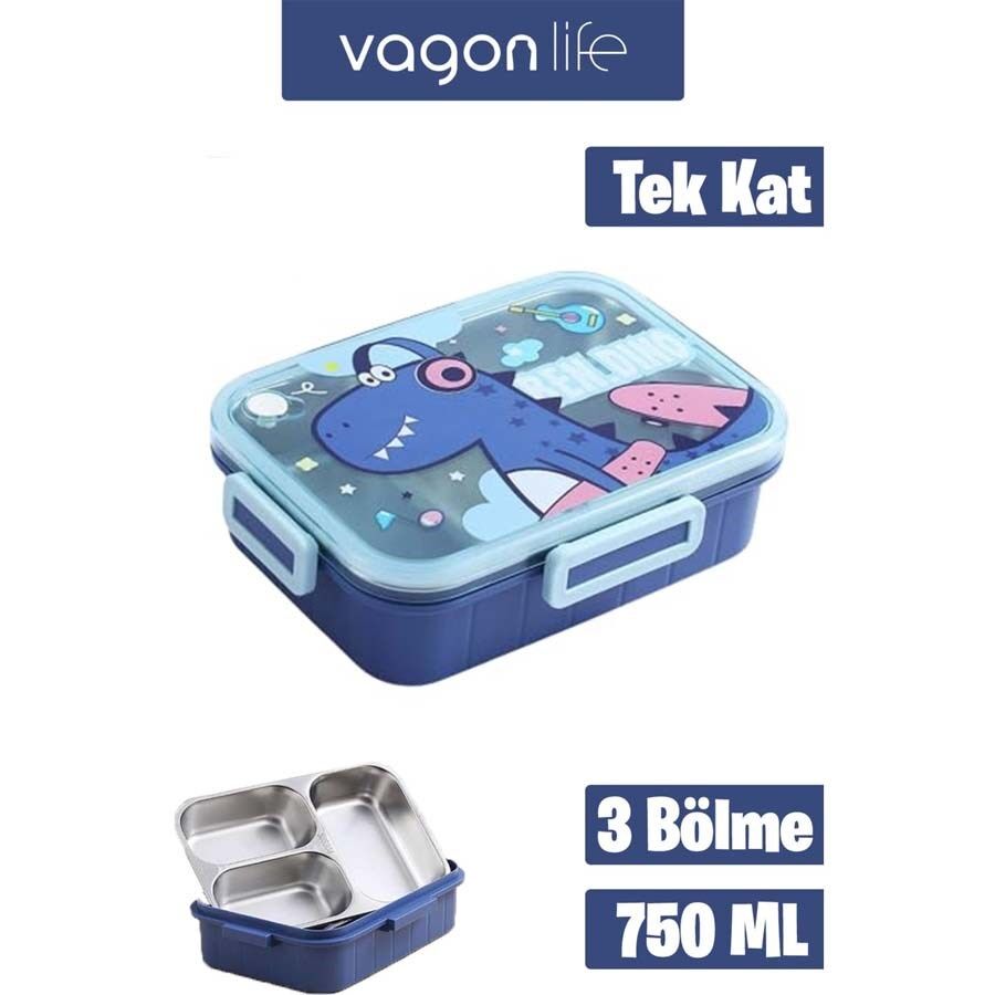 Vagonlife 750 Ml Lunch Box