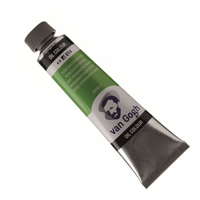 Van Gogh Talens Yağlı Boya 40 Ml Permanent Green Medium