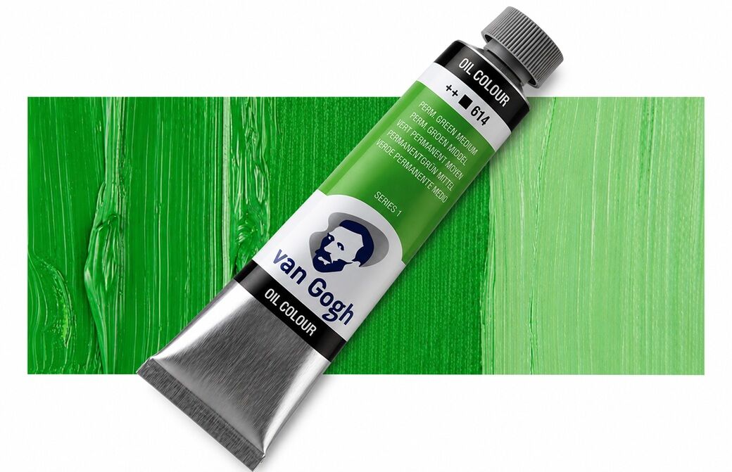 Van Gogh Talens Yağlı Boya 40 Ml Permanent Green Medium
