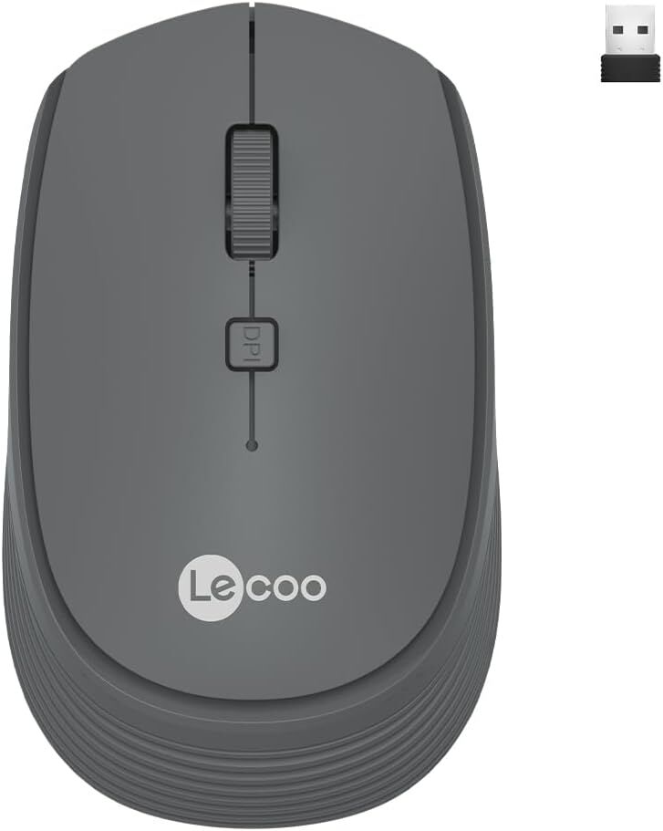 Lecoo Ws202 Gri Usb Kablosuz Mouse