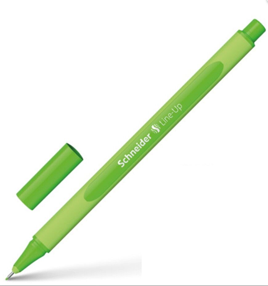 Schneider Line-Up Fiber Uçlu Kalem 0.4 Mm Fosforlu Yeşil