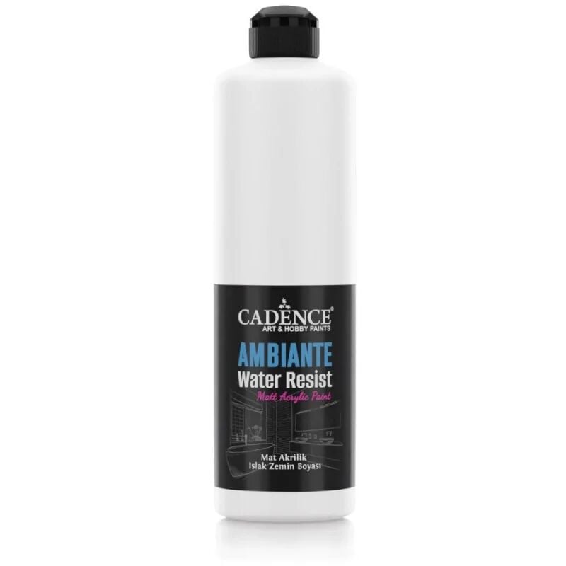 Cadence Ambıente Suya Dayanıklı Akrilik Boya Aw-01 Beyaz 500 Ml Katalizör 20 Gr