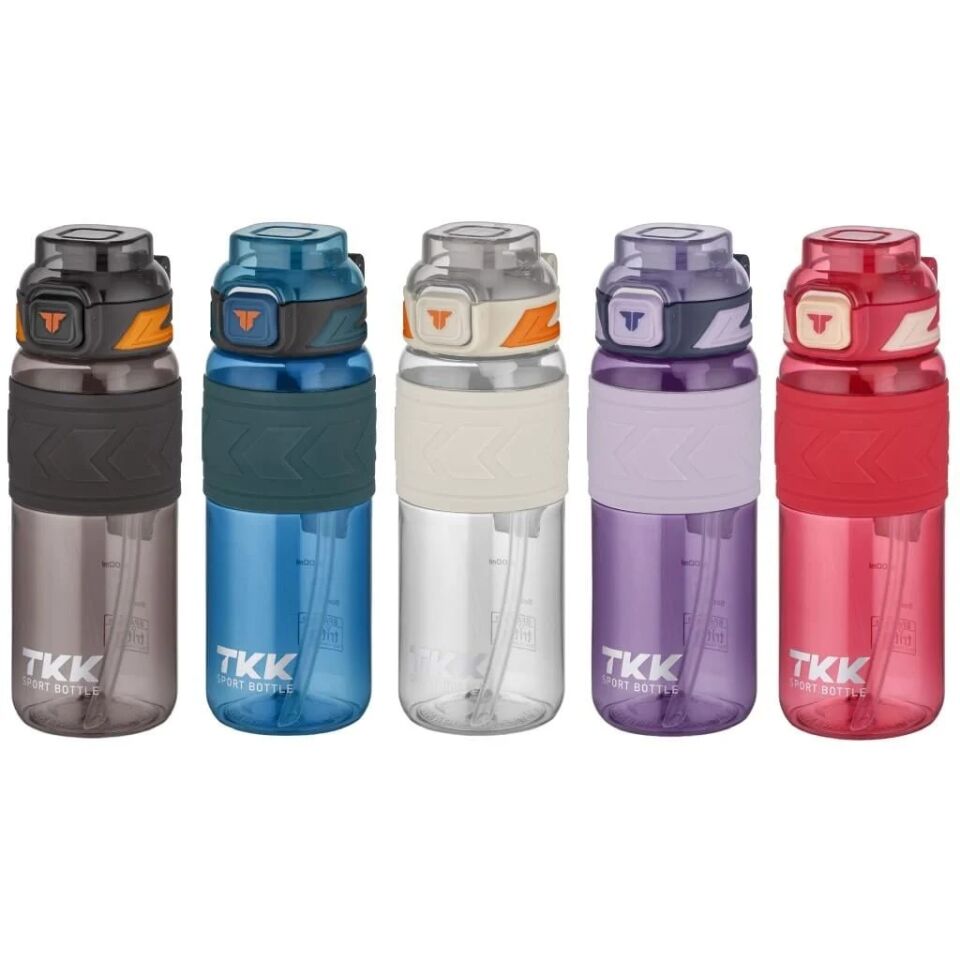 Vagonlife Tkk 600 Ml Silikon Gövde Tritan Su Matarası
