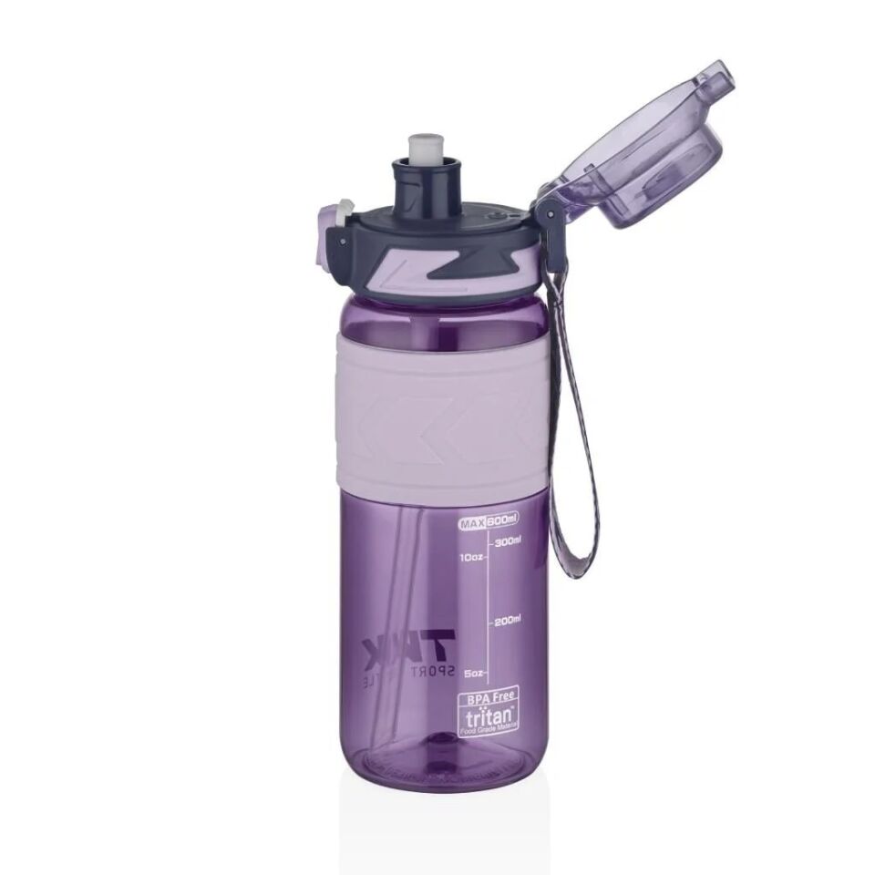 Vagonlife Tkk 600 Ml Silikon Gövde Tritan Su Matarası