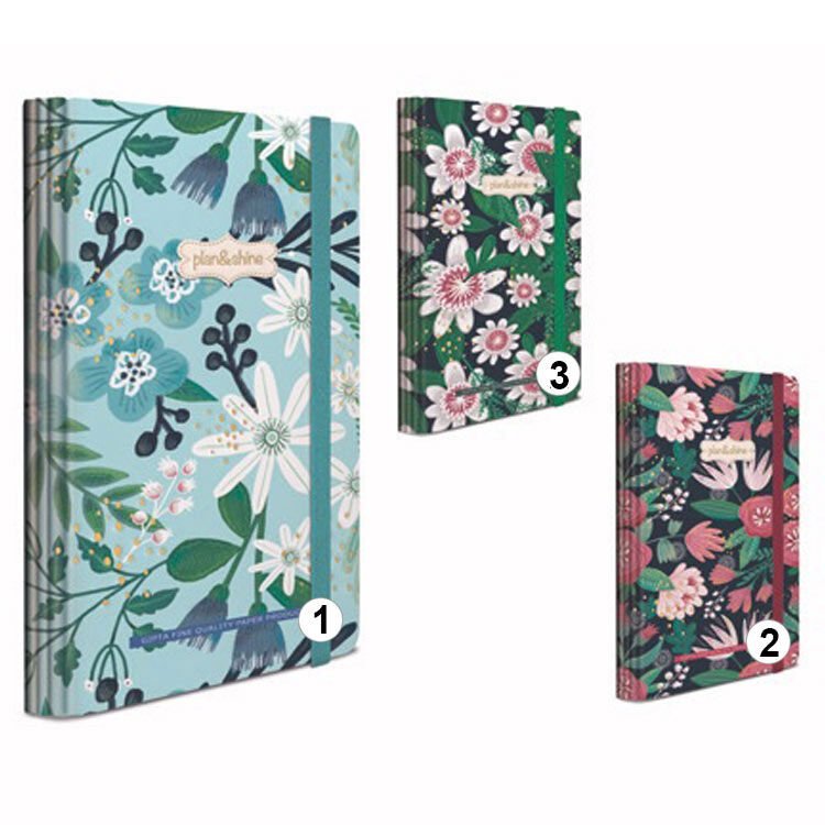 Gıpta Plan & Shine Spiralli Seperatörlü Sert Kapak Defter A5 120 Yaprak Planner