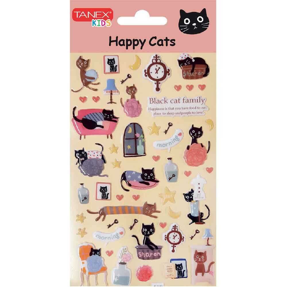 Tanex Tnx-25141 Sempatik Kedi-1 Serisi Etiket