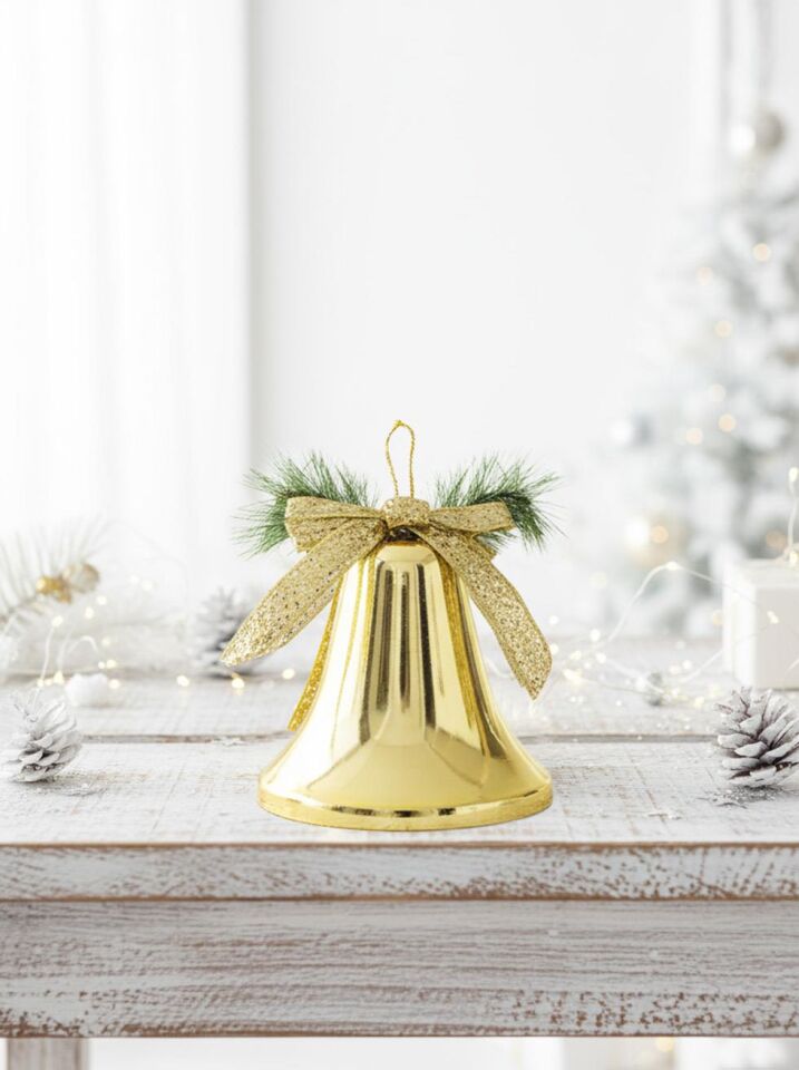 Astaş Plastik Dekoratif Çan Altin 22 Cm