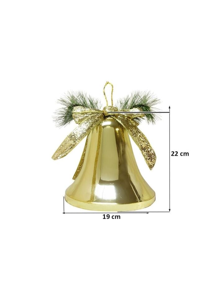 Astaş Plastik Dekoratif Çan Altin 22 Cm