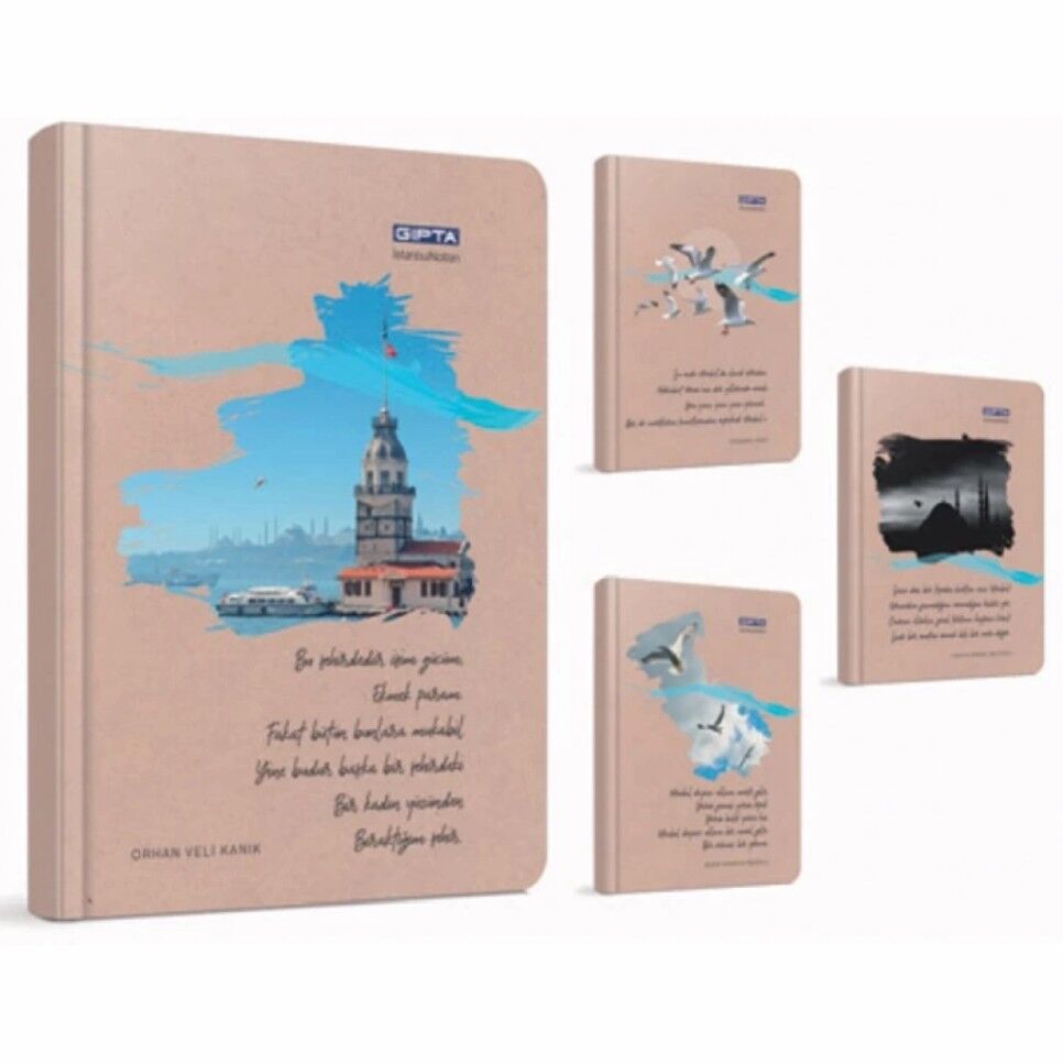 Gıpta İstanbul Notları İpl Dkş Sert Kpk Dr A5 120 Yp Çiz