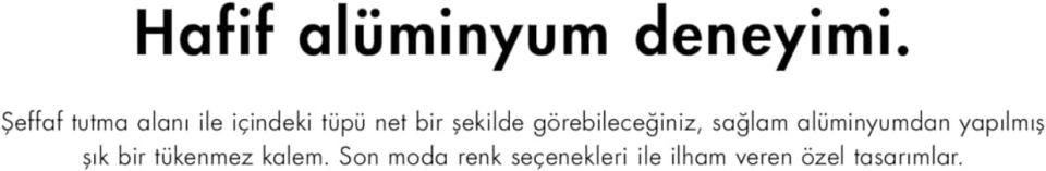 Lamy Al-Star Tükenmez Kalem Aluminyum Aquatic