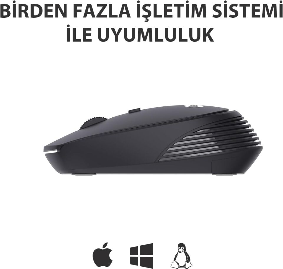 Lecoo Ws202 Siyah Usb Kablosuz Mouse