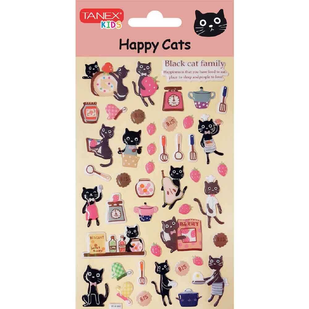 Tanex Tnx-25142 Sempatik Kedi-2 Serisi Etiketi