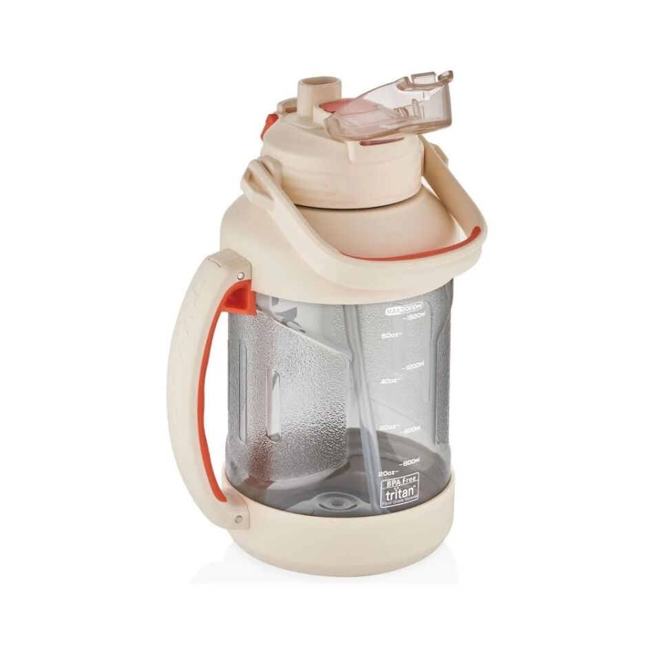 Vagonlife Tkk 2000 Ml Boyun Askılı Tritan Su Matarası