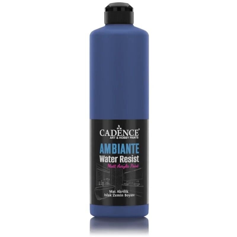 Cadence Ambıente Suya Dayanıklı Akrilik Boya Aw-09 Gece Mavisi 500 Ml Katalizör 20 Gr