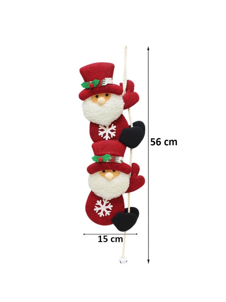 Astaş Tirmanan Noel Baba Süs 56 Cm
