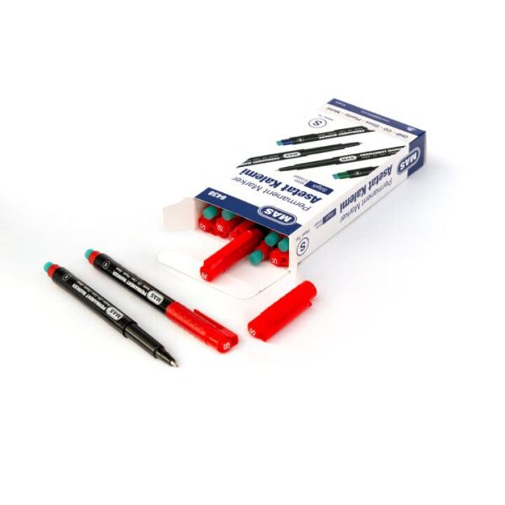 Mas Asetat Kalemi 6438 S Kırmızı