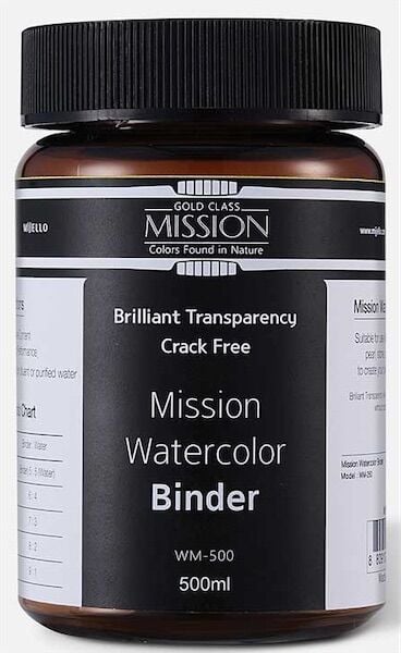Mission Bağlayıcı Suluboya 500Ml Wm500