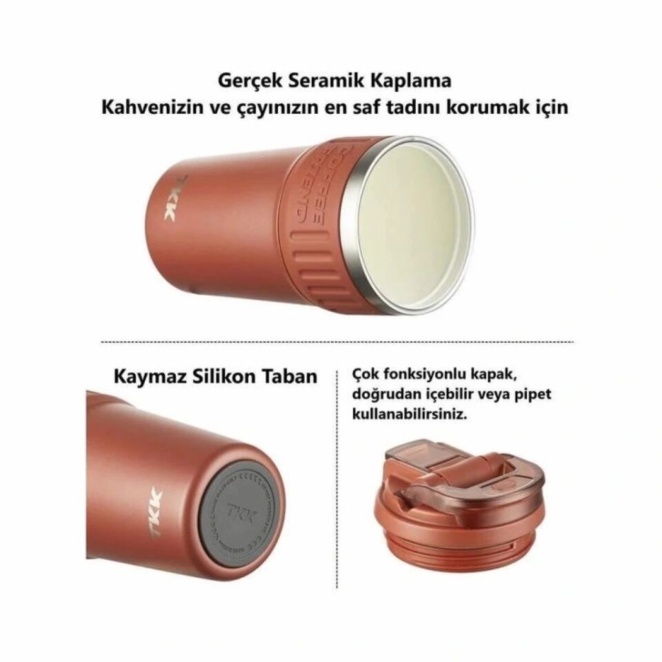 Vagonlife Çelik Matara Black 630 Ml