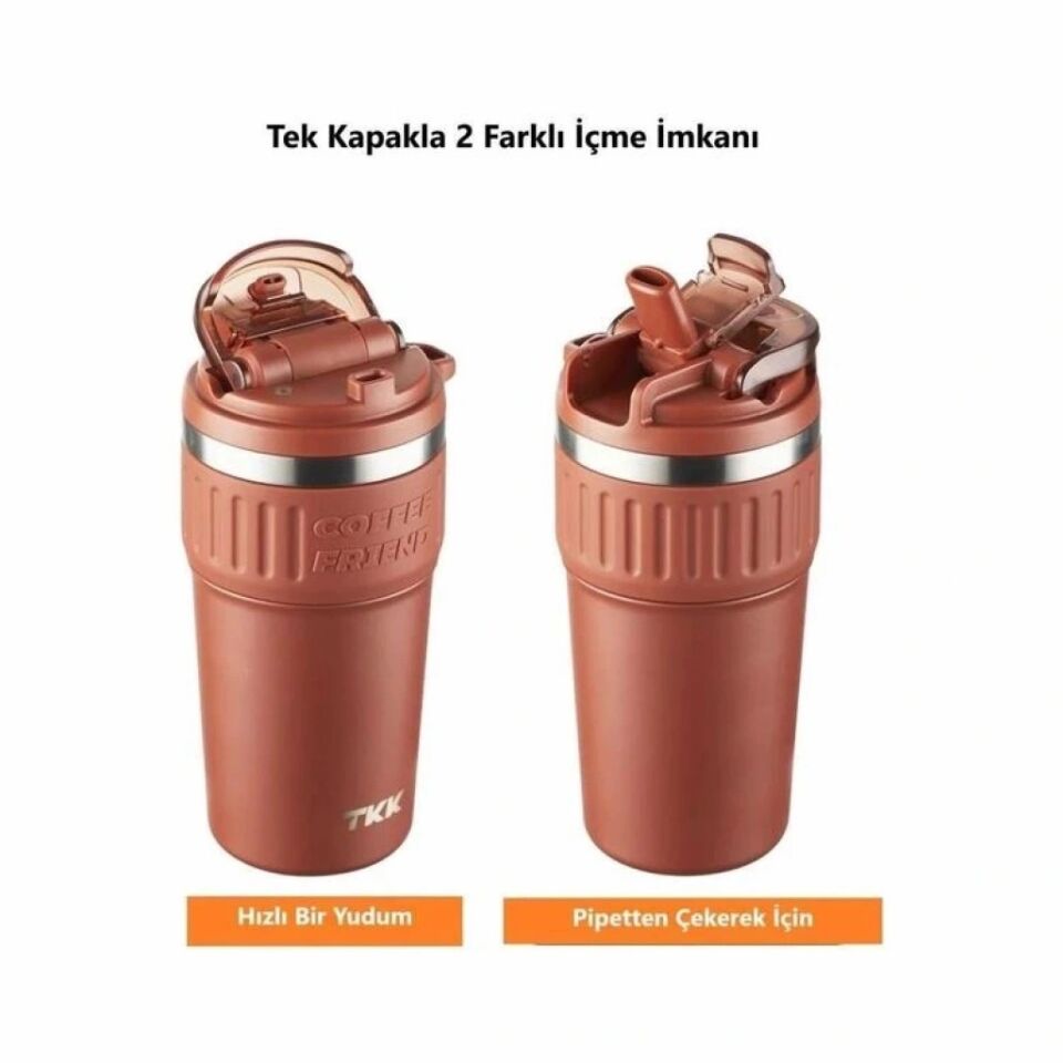 Vagonlife Çelik Matara Black 630 Ml