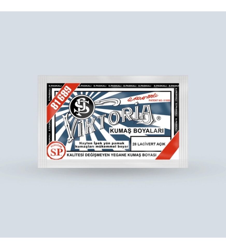 Viktoria Kumaş Boyası 28 Açık Lacivert 13 Gr